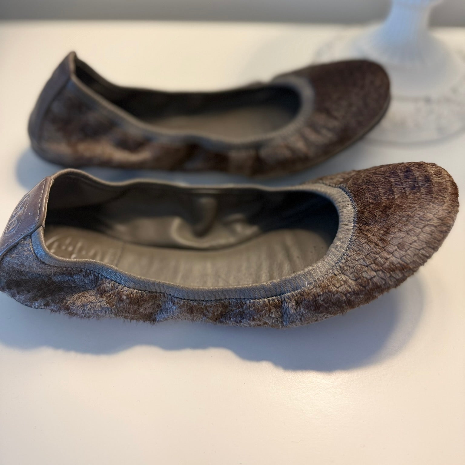 Tory Burch Calf Hair Ballet Flats Size 7 | Designer Flats