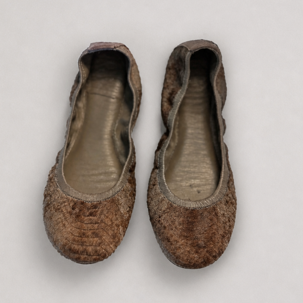 Tory Burch Calf Hair Ballet Flats Size 7 | Designer Flats