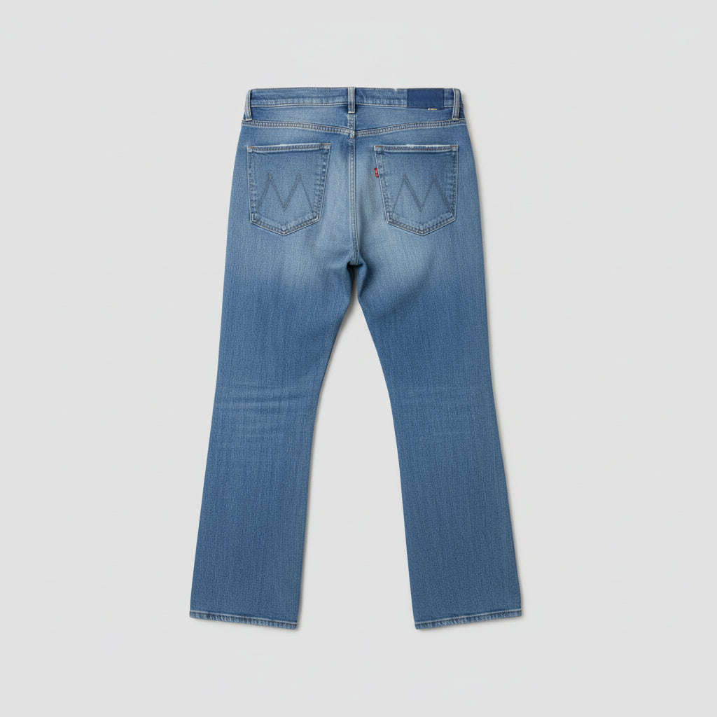 Mother Denim High Rise Straight Jeans Size 31