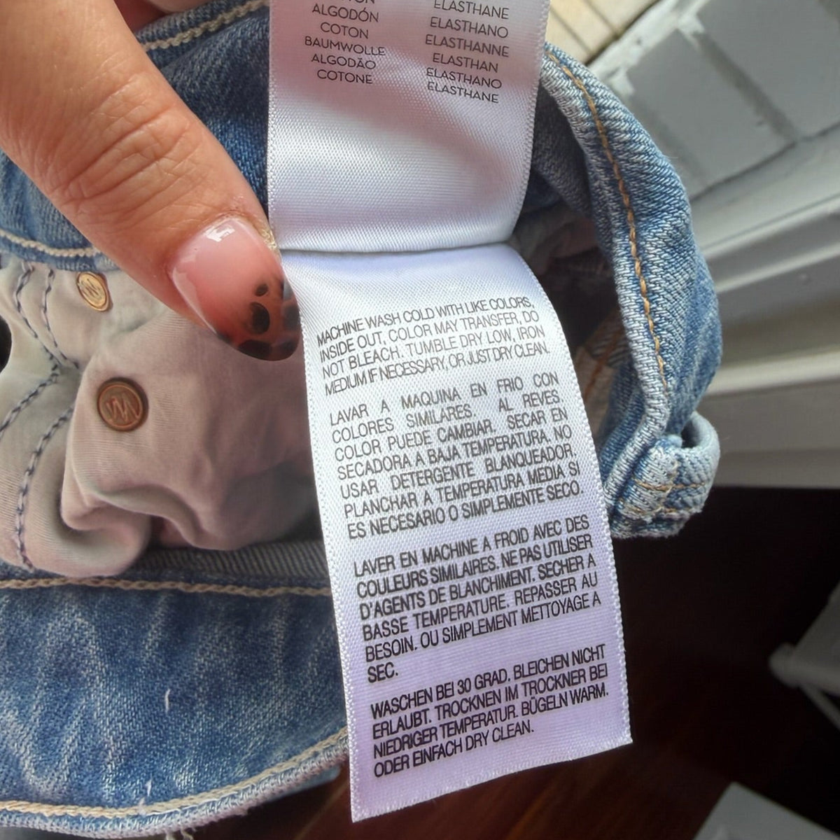 Mother Denim High Rise Straight Jeans Size 31
