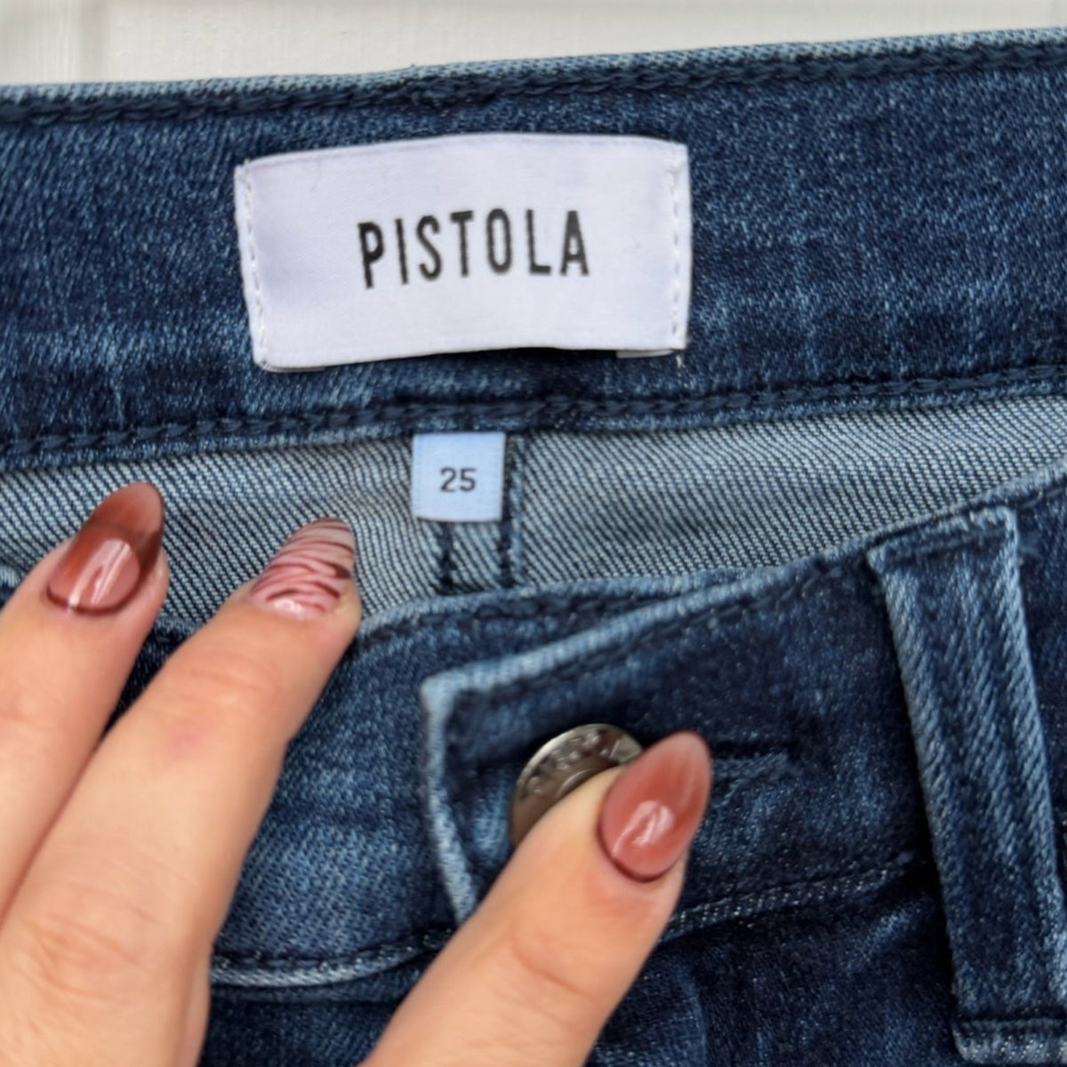 Pistola High-Rise Flare Jeans Size 25