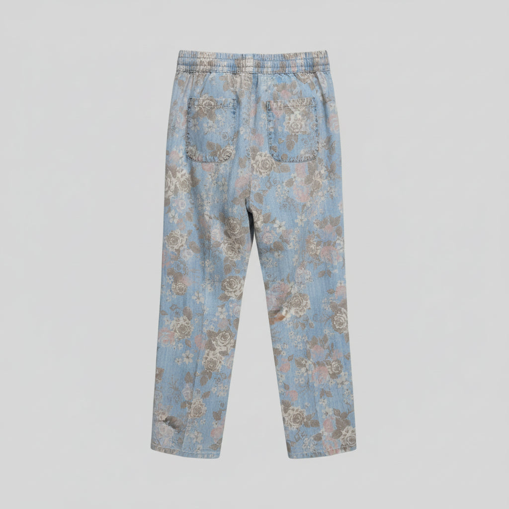 Billy T Floral Lyocell Pants Size L