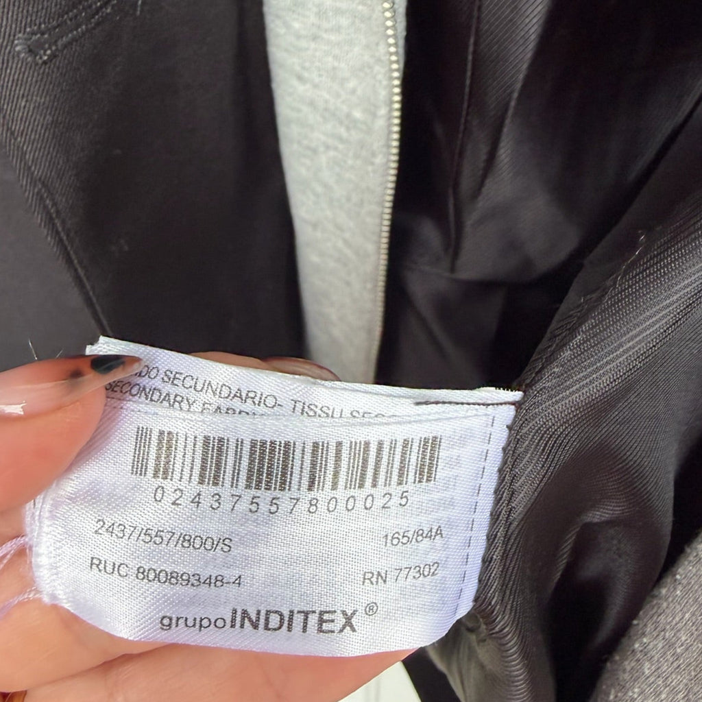 Zara Hooded Double Layer Blazer Size S