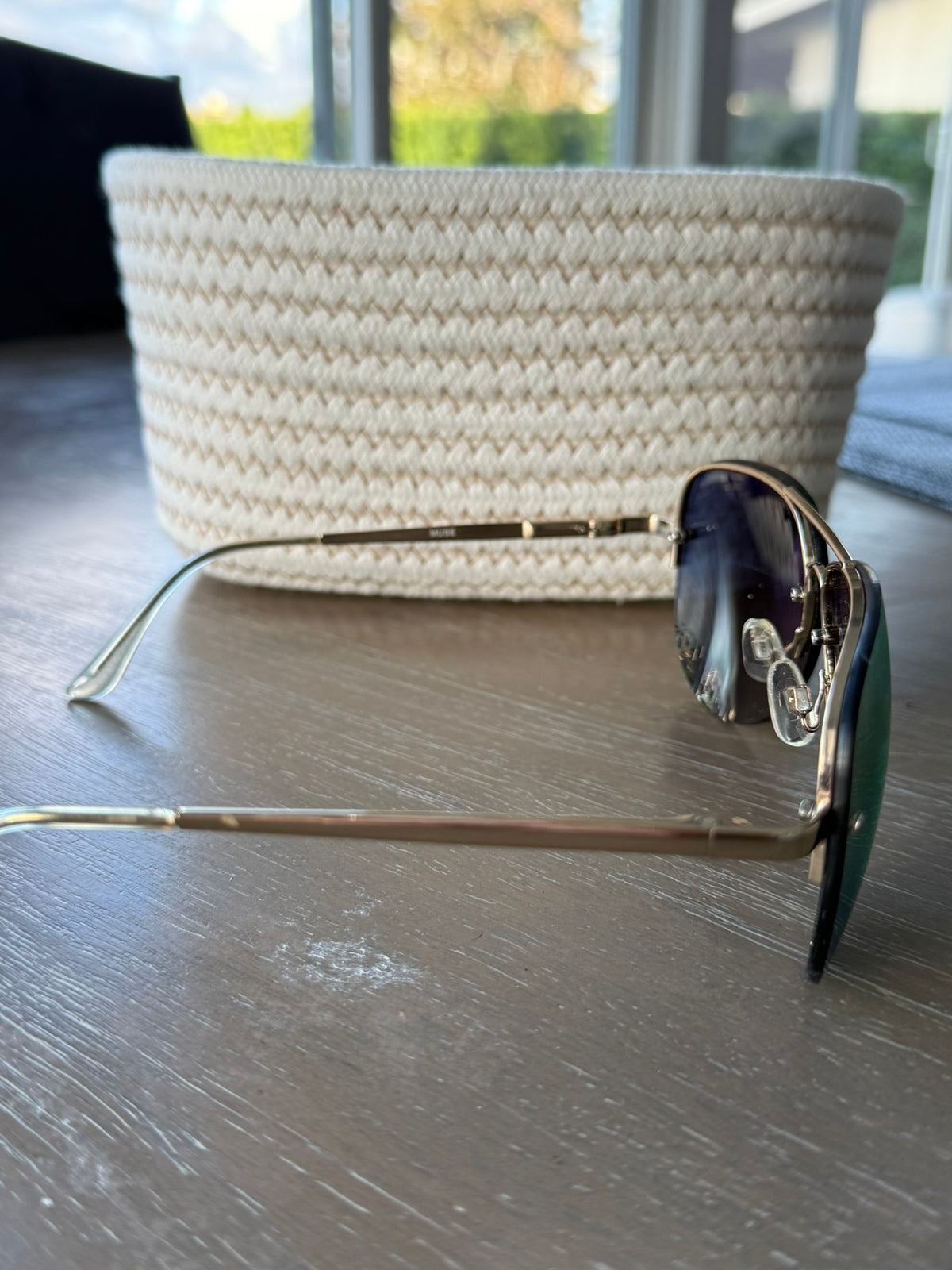 Quay x Amanda Steele Aviator Muse Sunglasses
