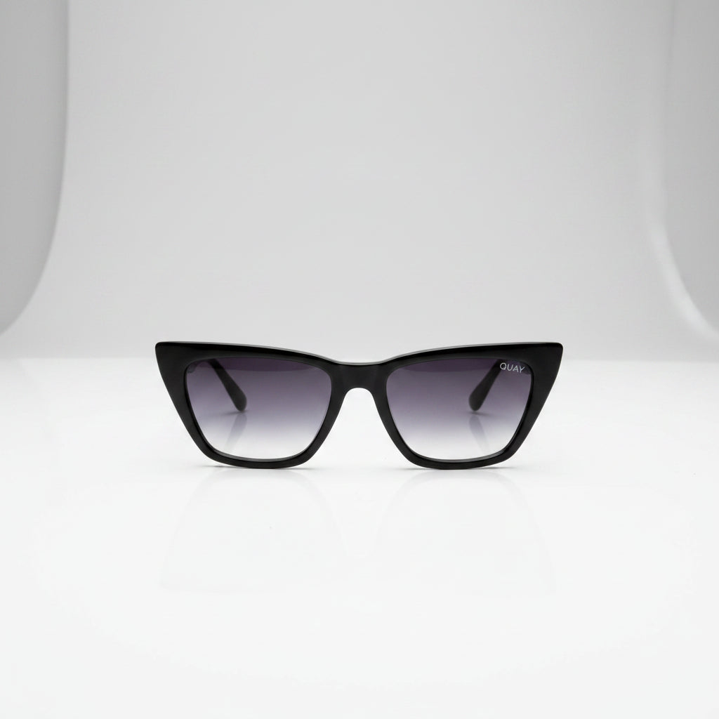 Quay Call The Shots 54mm Gradient Cat Eye Sunglasses