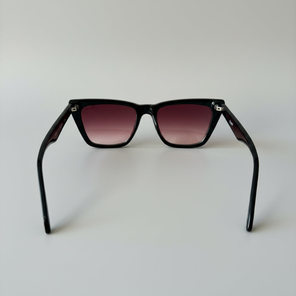 Quay Call The Shots 54mm Gradient Cat Eye Sunglasses