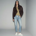 Zara Faux Leather Asymmetric Jacket Size Small