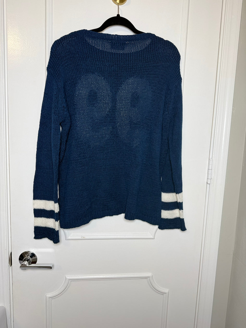 Wooden Ships Number 99 Open Knit Sweater Size M/L