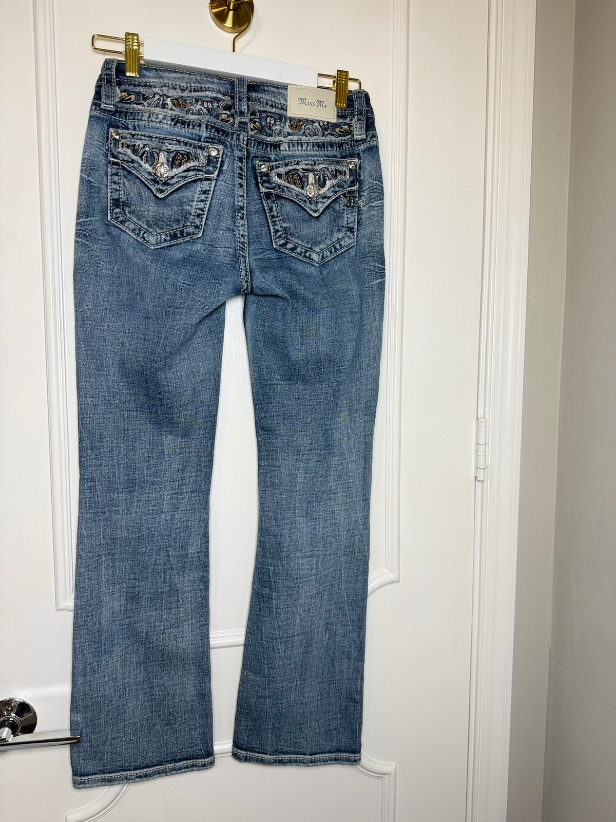 Miss Me Mid-Rise Tailored Bootcut Jeans Size 27