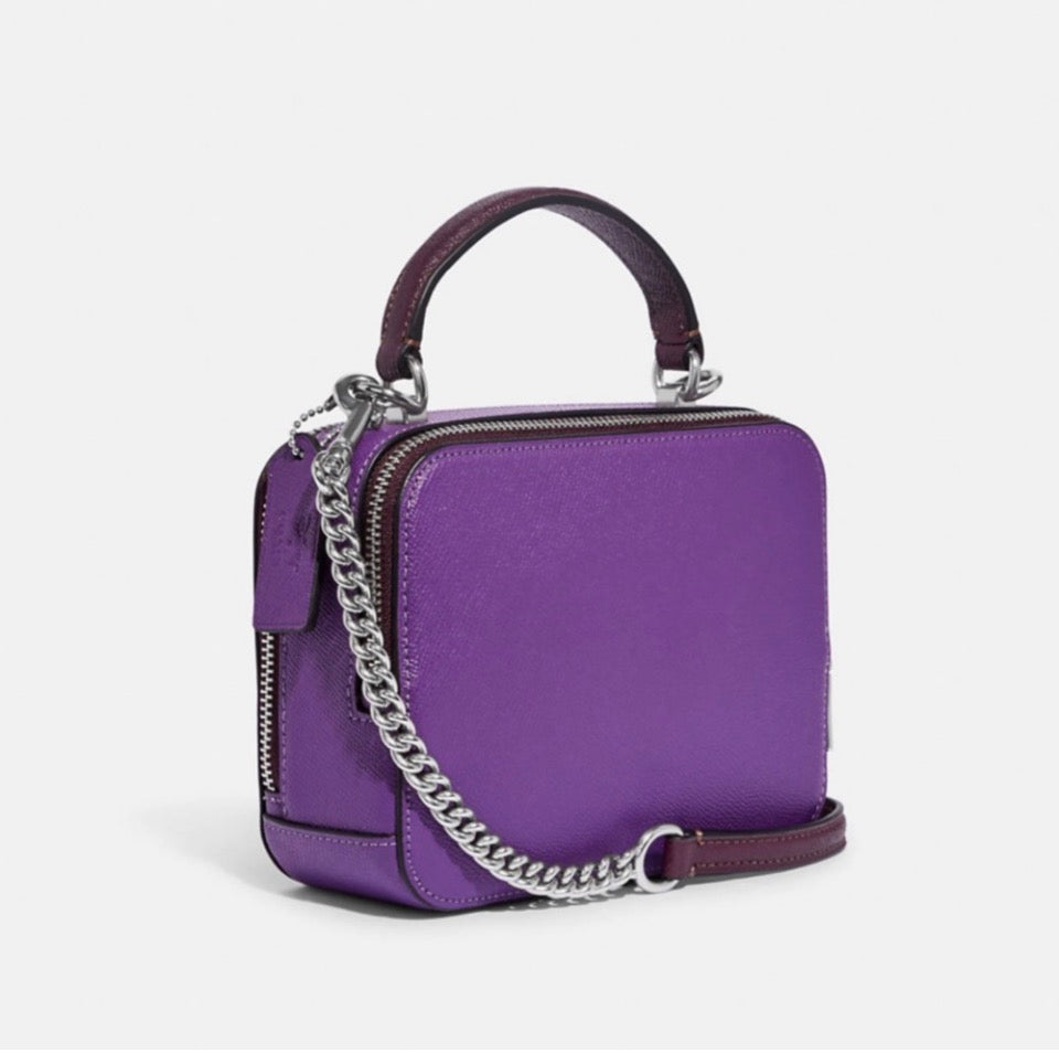 Coach x Disney Box Crossbody with Ursula Motif