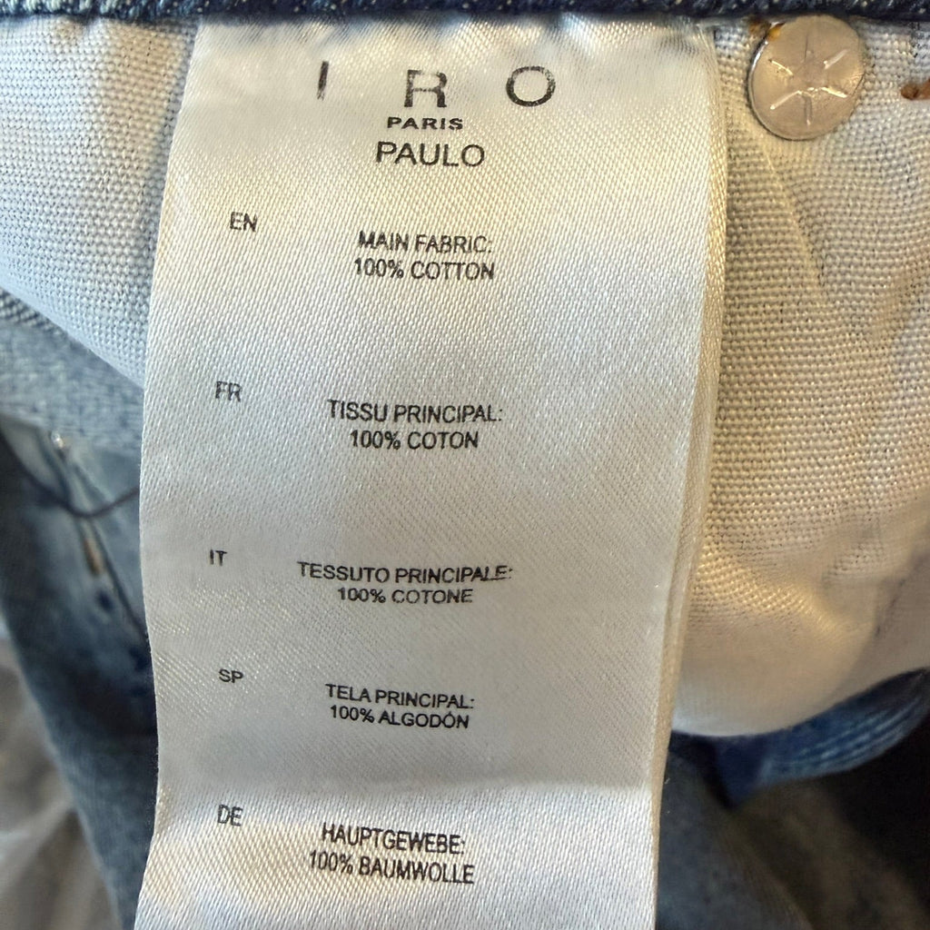 IRO Paulo High Waist Denim Jeans Size 6