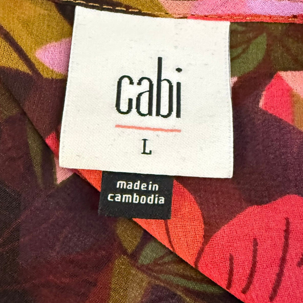 Cabi Mia Blouse 2 Piece set Size L