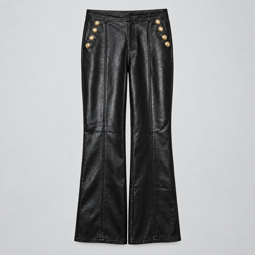 Cinq a Sept Faux Leather Pants Size S