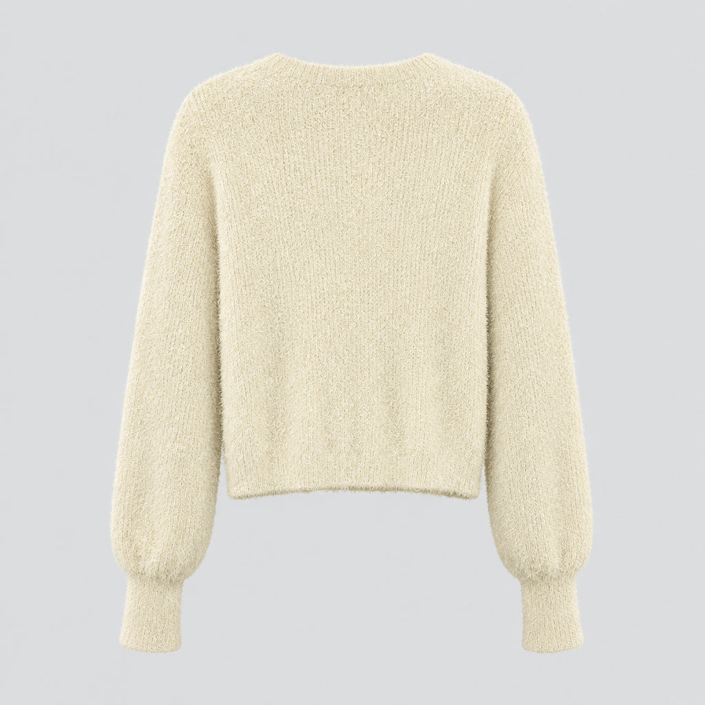 Z Supply Fuzzy Cream Cardigan Size XS