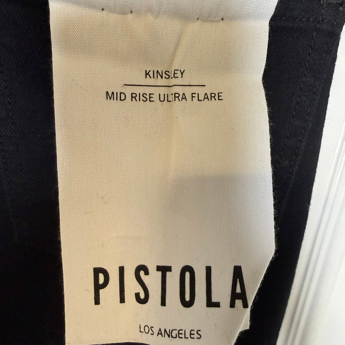 Pistola Kinsley Mid Rise Ultra Flare Jeans Size 25