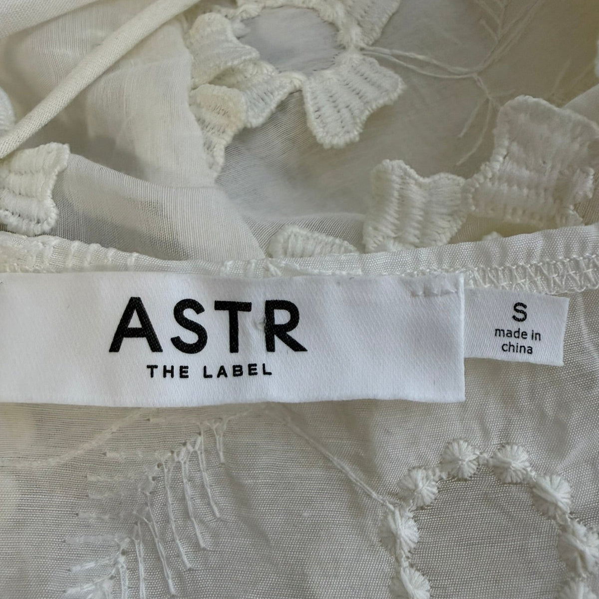 ASTR the Label Floral Embroidered Cami Size S