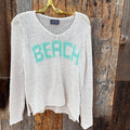 Wooden Ships Beach Knit Sweater Size S/M