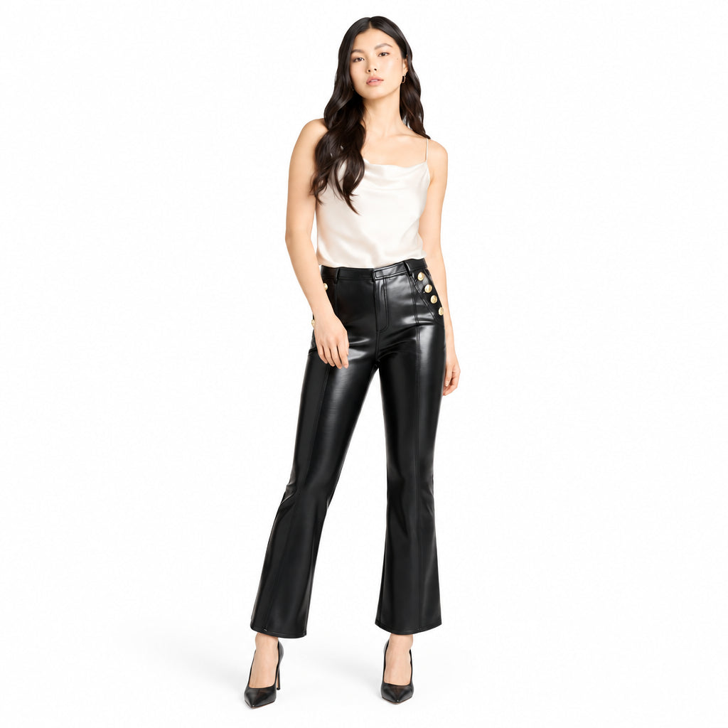 Cinq a Sept Faux Leather Pants Size S