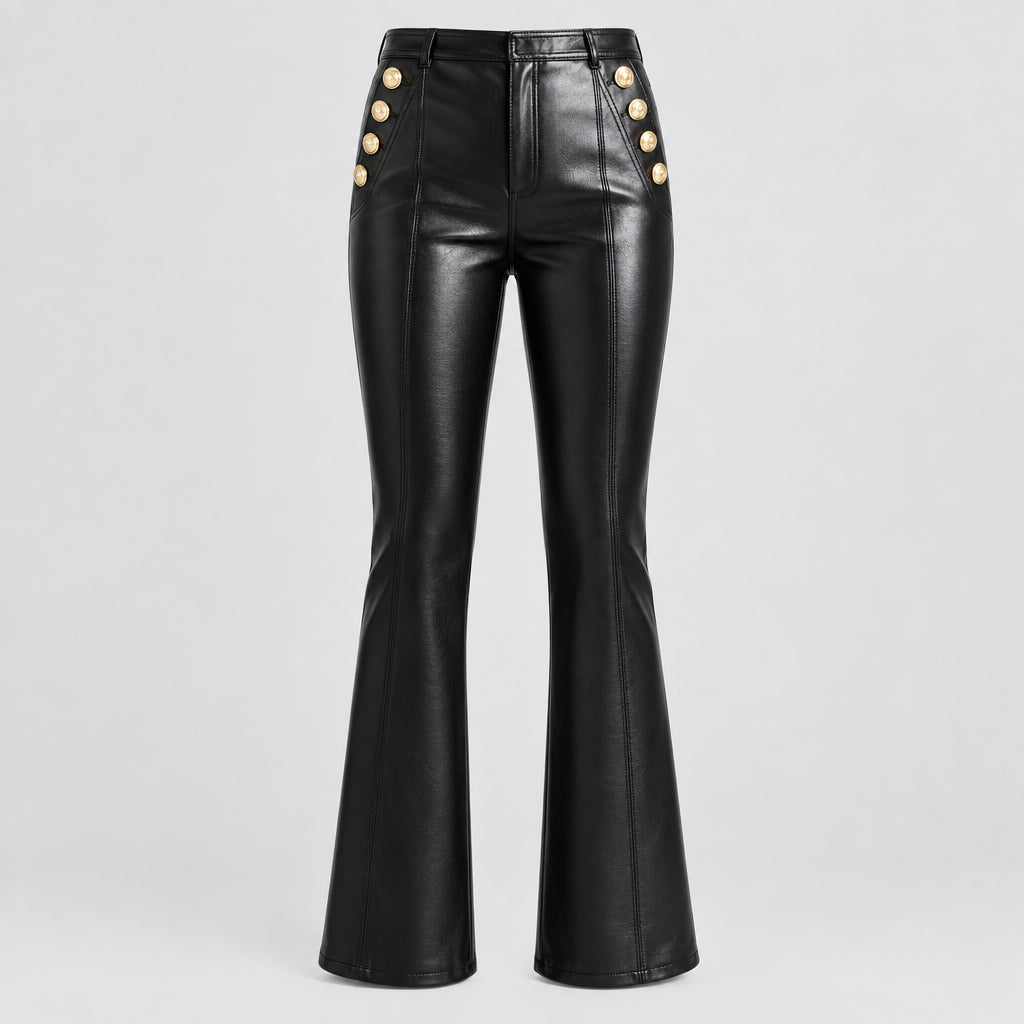 Cinq a Sept Faux Leather Pants Size S