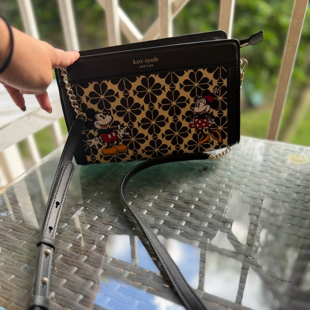 Kate Spade Mickey & Minnie Crossbody Bag
