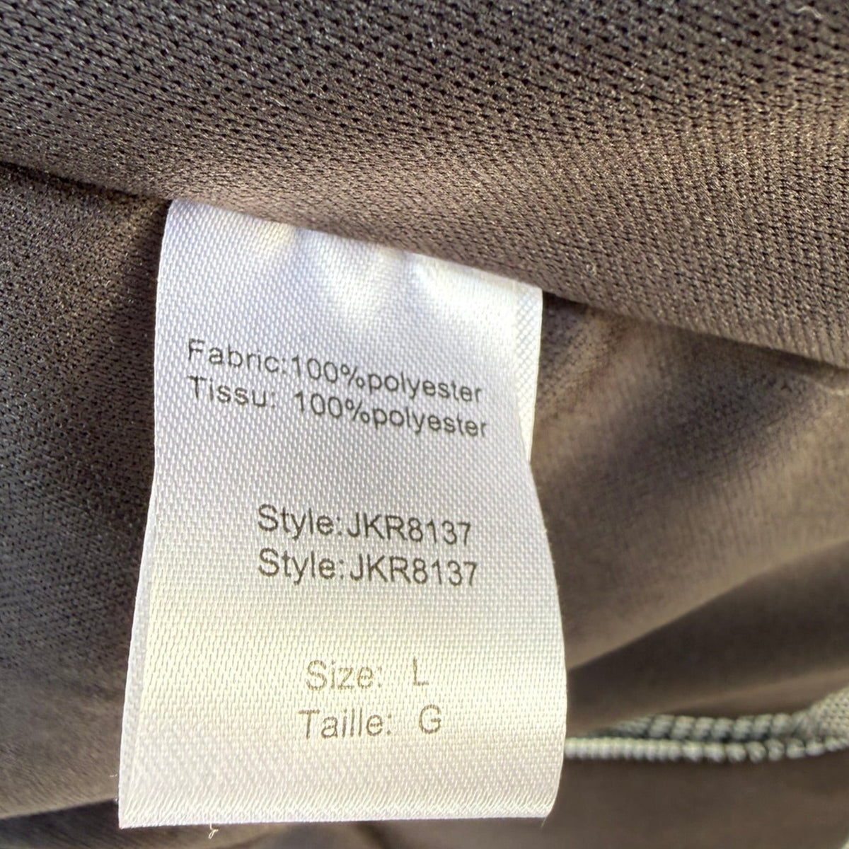 Elan Houndstooth Rhinestone Love Blazer Size L