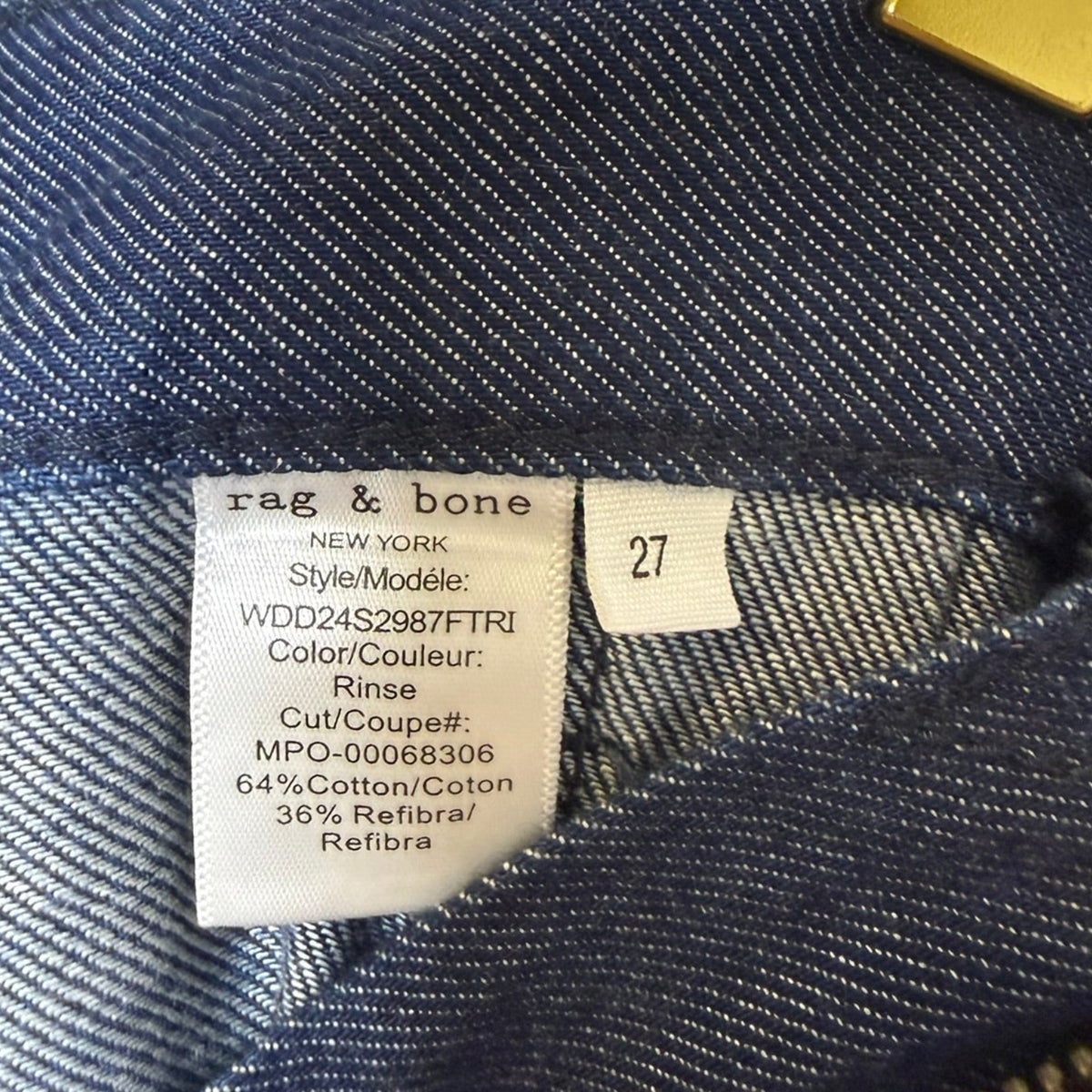 Rag & Bone Wide Leg Cargo Pants Size 27