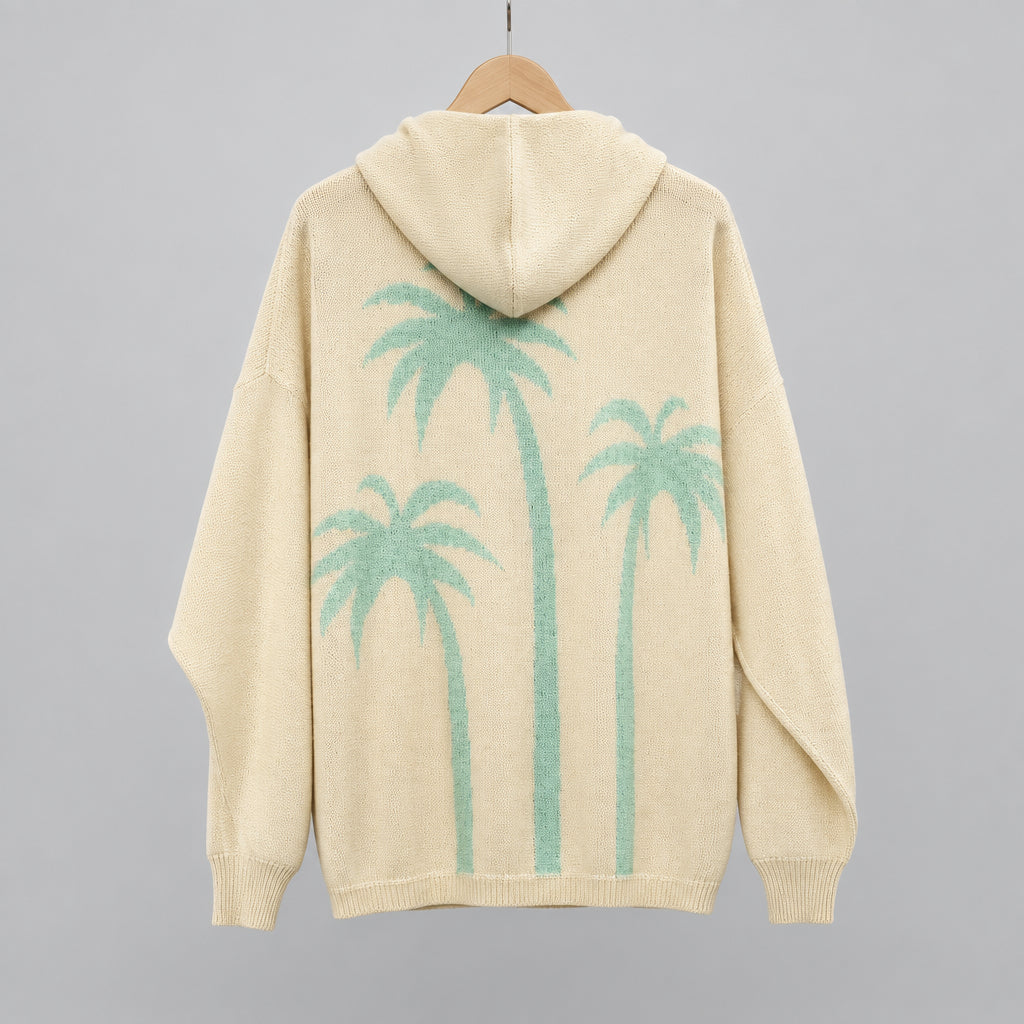 360 Cashmere Palm Tree Hoodie Size XS