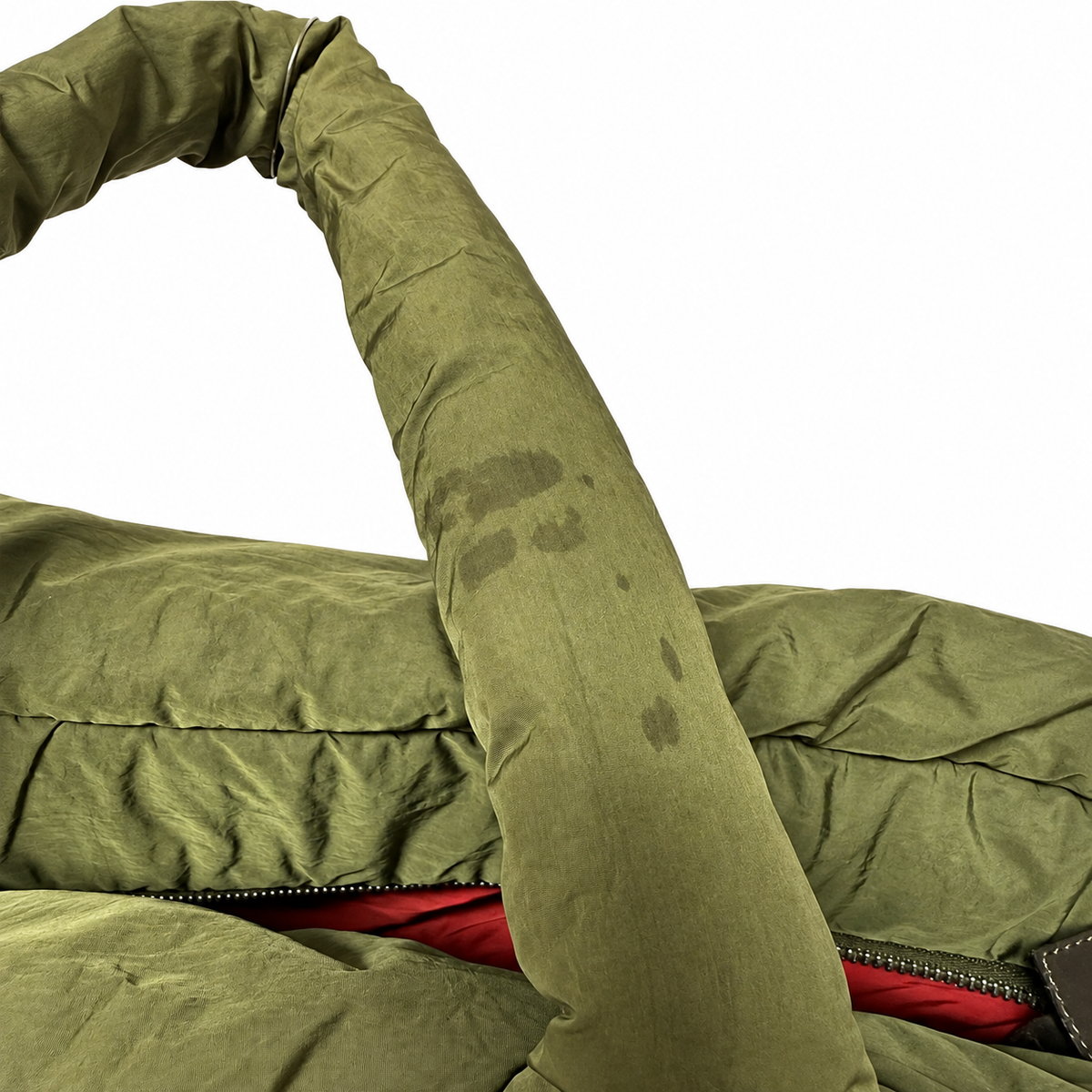 Chanel Cocoon Quilted Nylon Tote Bag- Olive Green