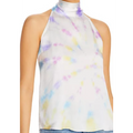 Generation Love Colorful Tie-Dye Halter Tank Top size Large