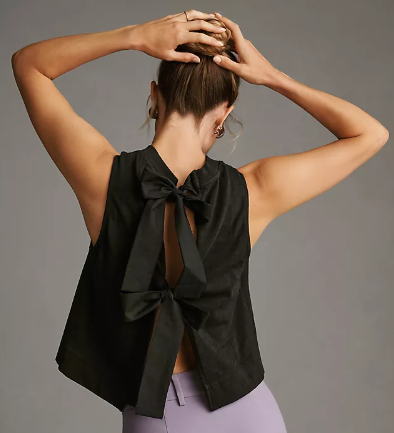 Nation Los Angeles Britt Tie-Back Tank- Size Medium