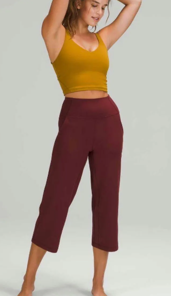 Lululemon Align Wide Leg Super-High-Rise Crop Size 16