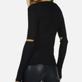Michael Lauren Solomon Core Fitted Tee Black Size Small