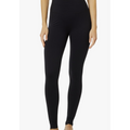 COMMANDO FAST TRACK Leggings with SIDE POCKET, BLACK, Small