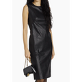Spanx  Faux Leather Sheath Dress Size Small