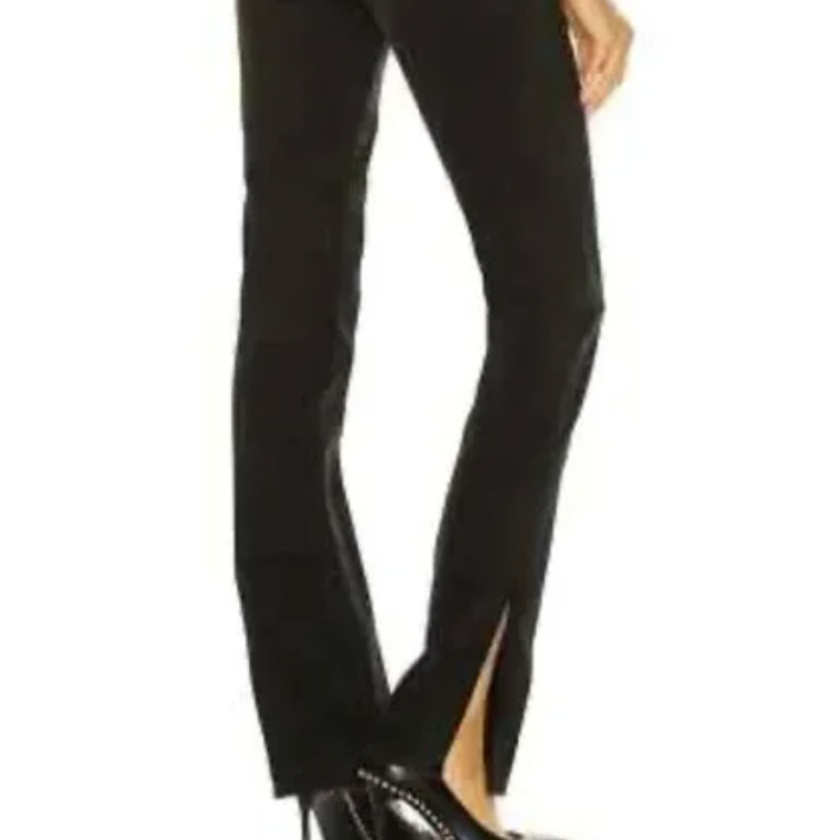 GRLFRND Black Jeans with Slit Side Jeans Size 27
