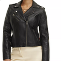 Levi's Faux Leather Moto Jacket Size Medium