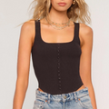 Heartloom Parker Button-Front Top Size Small