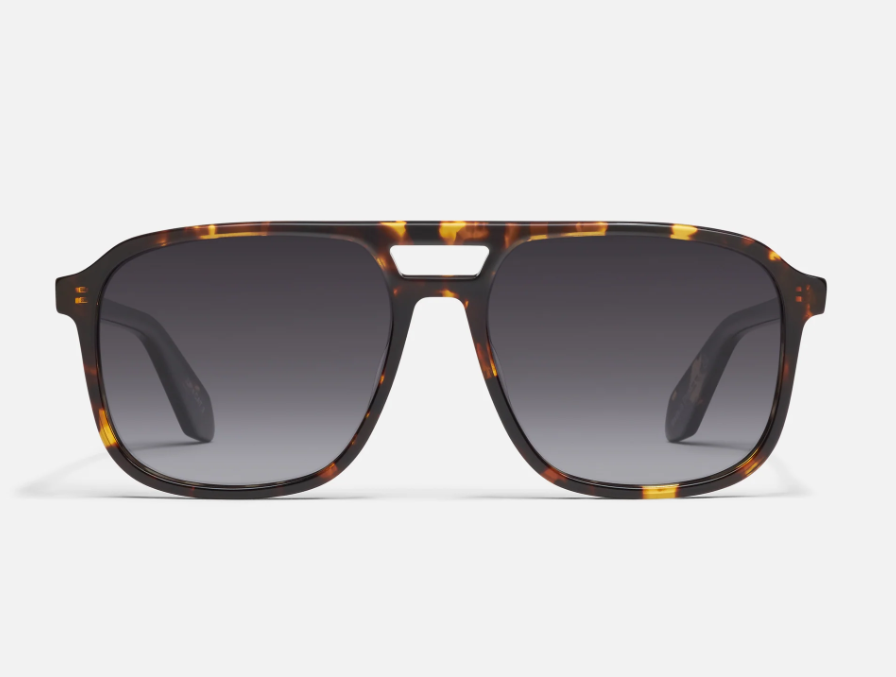 Quay On the Fly Tortoise Frame / Smoke Polarized Lens