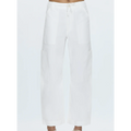 Pistola Sabrina Curved Utility Pants - White Size 26