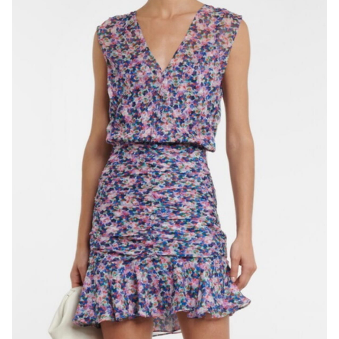 VERONICA BEARD - CAYSON DRESS - CREAM MULTI - SIZE 4