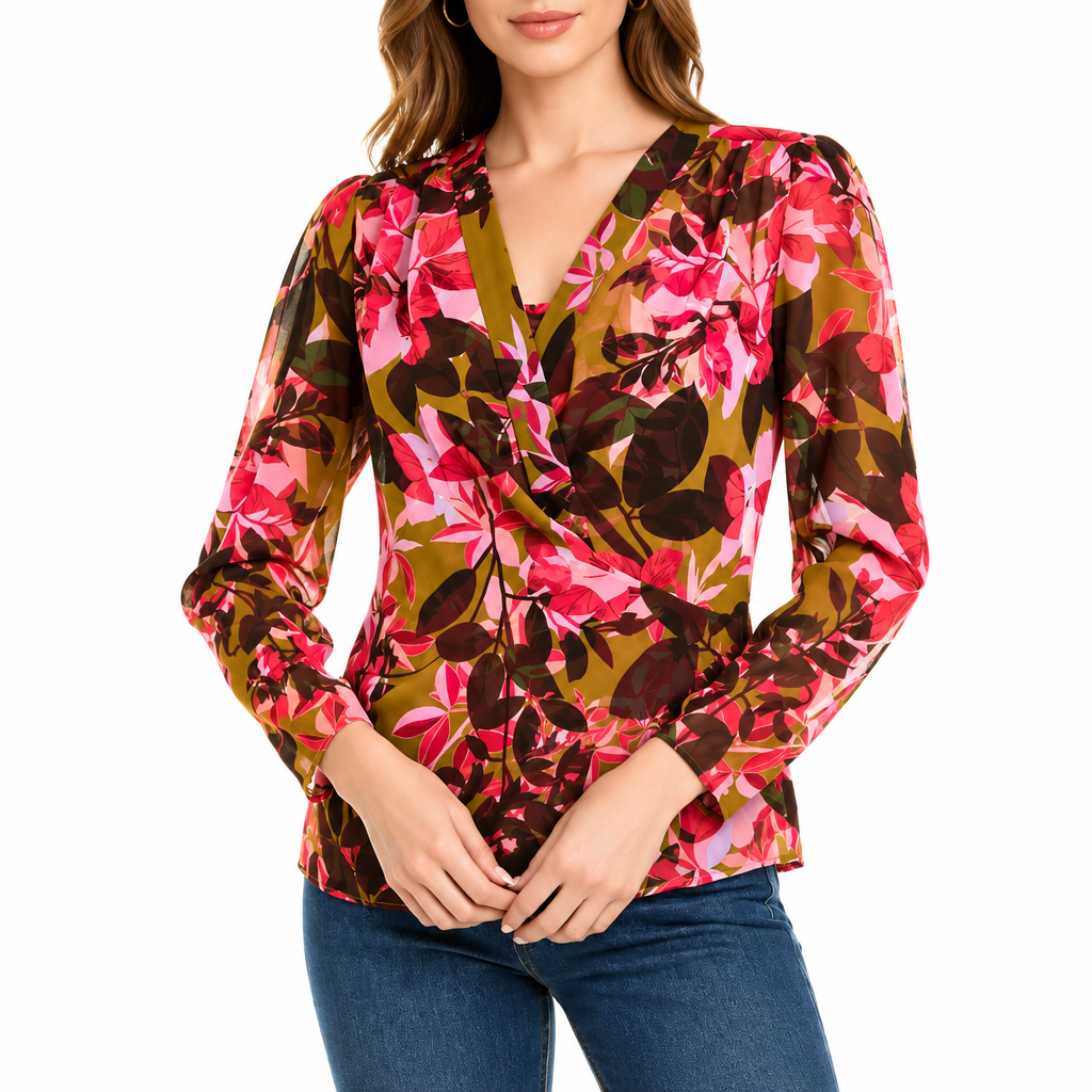 Cabi Mia Blouse 2 Piece set Size L