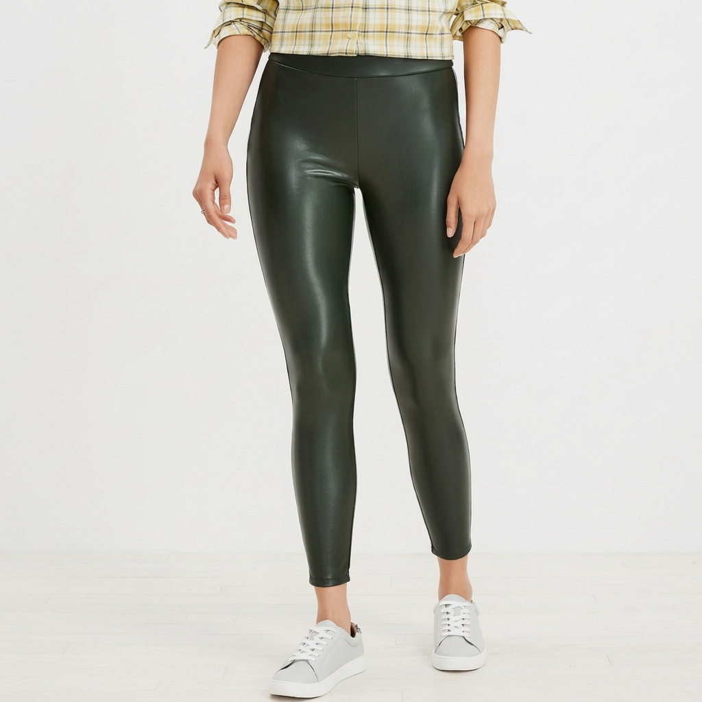 Loft Faux Leather Leggings Size XL