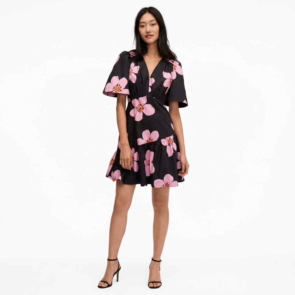 Kate Spade Grand Flora Dress Size 14