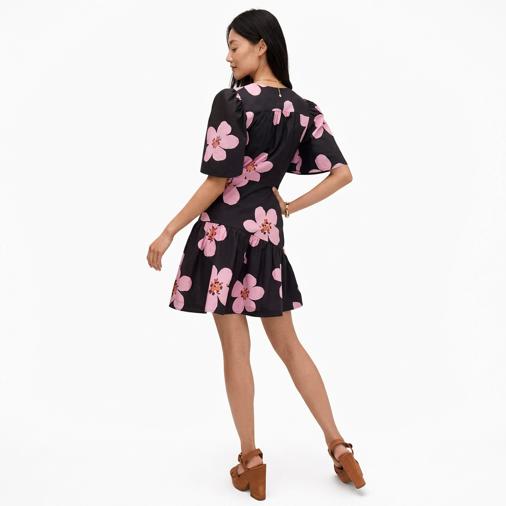 Kate Spade Grand Flora Dress Size 14