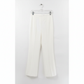 Alice + Olivia Elegant White Flare Pants SIze 14