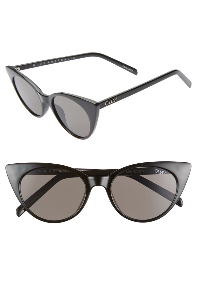 Quay Australia Aphrodite 53mm Cat Eye Sunglasses