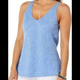 Lilly Pulitzer Linen Florin Loose Fit Sleeveless Top Size medium