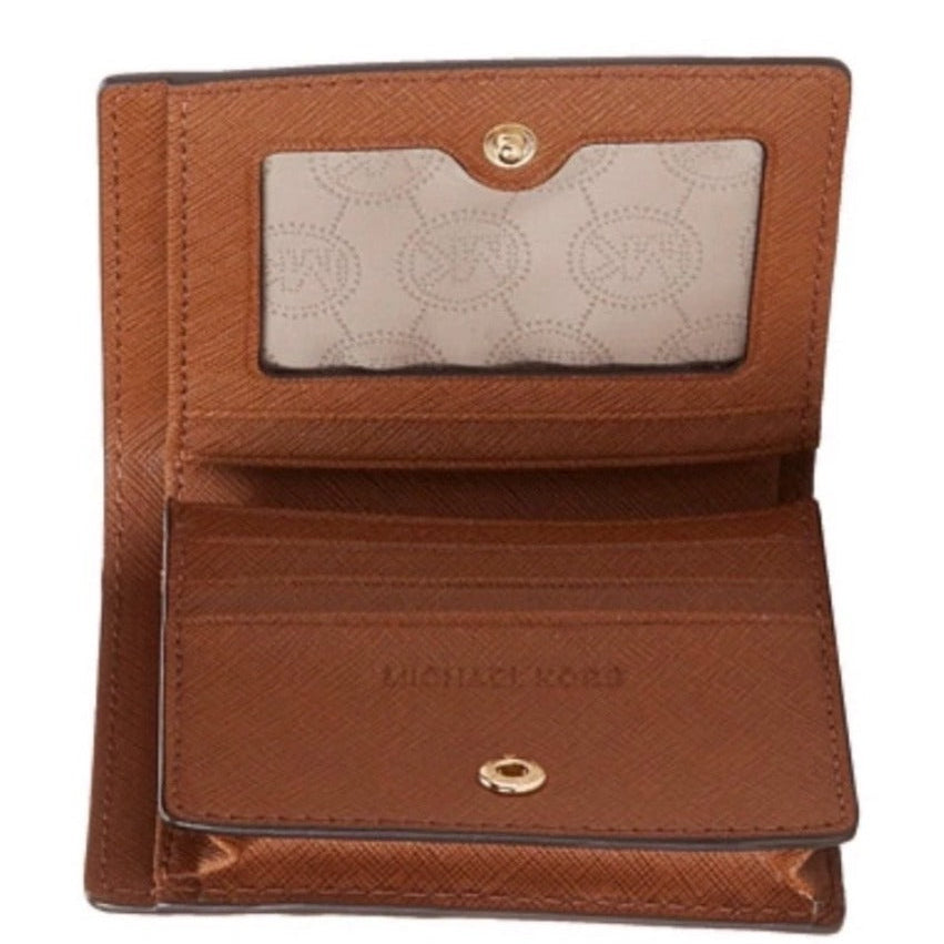 Michael Kors Saffiano Leather Jet Set Travel Flap Card Holder