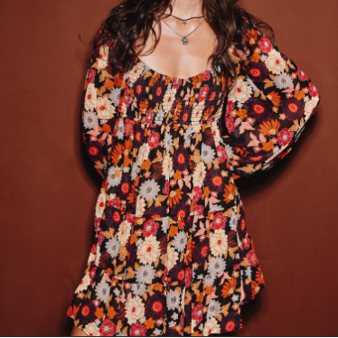 Pretty Lies Babydoll Swing Dress