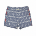 Cabi Prep Shorts Blue White Ikat Print Size 10 Style #326